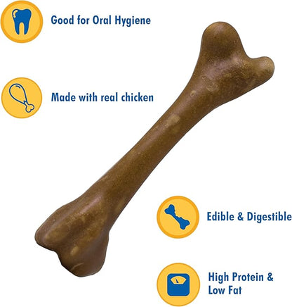 N-Bone The Original Bone Chicken Flavor Large 2 Count, 6.4oz-Bag