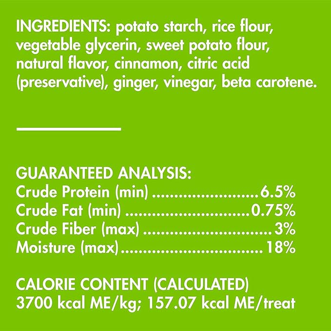 Chewsday Large Cinnamon Clean Daily Dental Dog Chews, Made in The USA, Natural Highly-Digestible Oral Health Treats for Healthy Gums and Teeth - 28 Count