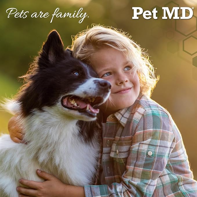 Pet MD Wrap-A-Pill with Dog Probiotics - Pill Wrap for Dogs Medicine - Easy-to-Use Paste to Hide Capsules, Create Pockets and Pill Treats for Dogs - Peanut Butter (4.2oz)