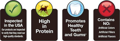 Cadet Natural Pig Ears for Dogs, Long Lasting & Natural Chew Treats for Dogs, 12 Count