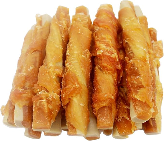 Dog Treats Biscuits Chicken and Teeth Cleaning Sticks Puppy Training Treats 1 lb/454g
