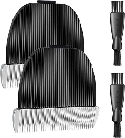 uijino Dog Clipper Blades Compatible with Hansprou Replacement Clipper Blades Hansprou Clipper Blades for Hansprou Dog Clippers, 2 Pack Hansprou Dog Clipper Replacement Blades, 2 Cleaning Brush