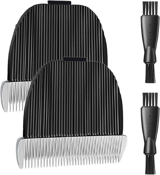 uijino Dog Clipper Blades Compatible with Hansprou Replacement Clipper Blades Hansprou Clipper Blades for Hansprou Dog Clippers, 2 Pack Hansprou Dog Clipper Replacement Blades, 2 Cleaning Brush