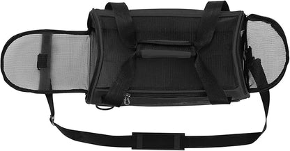 Cat Carrier Airline Approved Pet Carrier,Soft-Sided Pet Travel Carrier for Cats Dogs Puppy Comfort Portable Foldable Pet Bag,Airline Approved