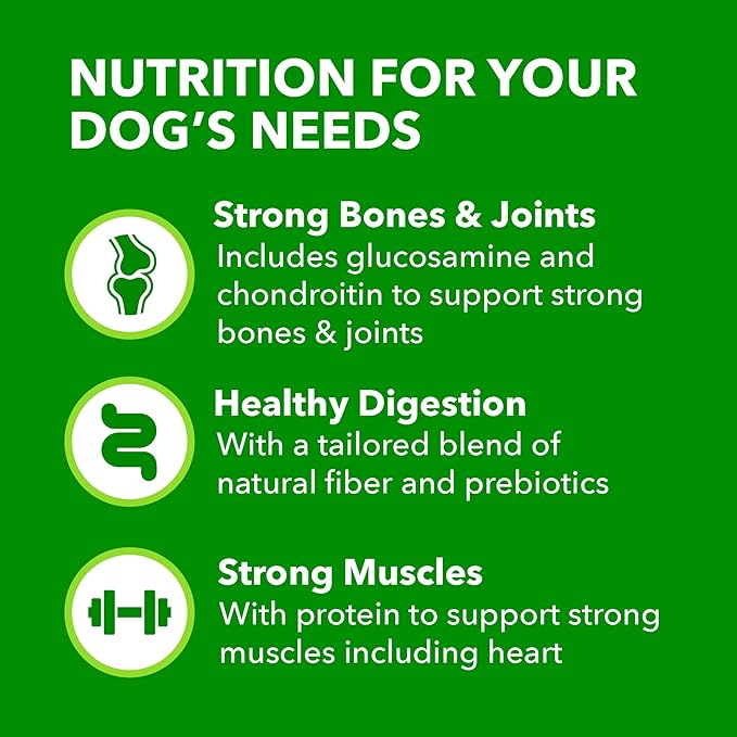 Iams Large Breed Adult Dry Dog Food Lamb & Rice Recipe, 40 lb. Bag
