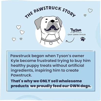 Pawstruck Natural 5-8" Bully Sticks for Dogs - Best Long Lasting, Rawhide Free, Low Odor Dental Chew Treat - Healthy Single Ingredient 100% Real Beef - 8 oz. Bag - Packaging May Vary