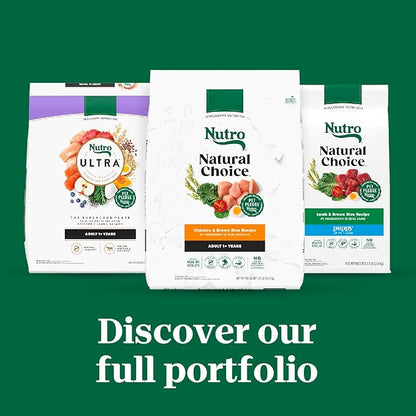 Nutro Natural Choice Adult Dry Dog Food, Lamb and Brown Rice Recipe, 36 lb. Bag