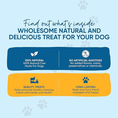 Stuffed Hooves Chews for Dogs Variety Pack (10 Count)