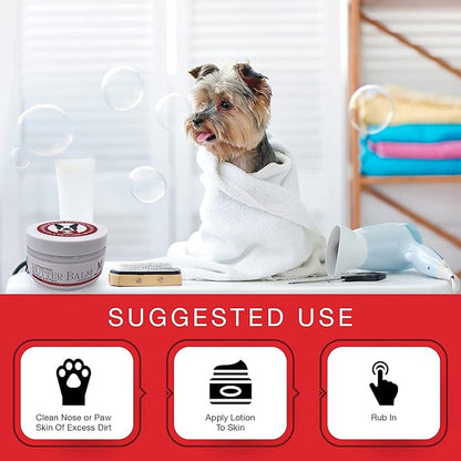 Warren London Hydrating Butter Balm- Dog Balm for Paws and Nose- Made in USA- Unscented 4oz