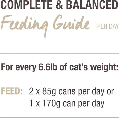 Feline Natural Wet Cat Food Pate, Chicken Feast, 3 Oz Cans (Pack of 24), Grain Free, Made in New Zealand with Cage-Free Chicken, Single Source, Limited Ingredient