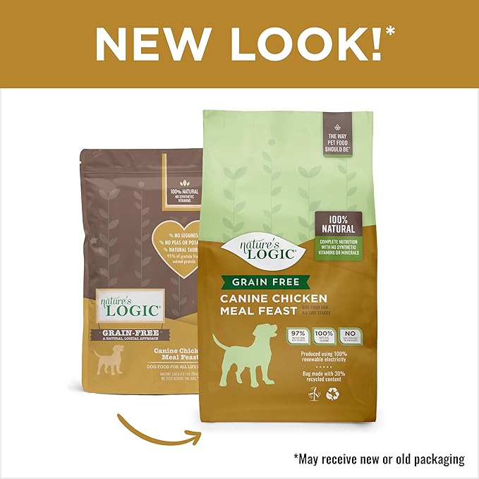 Nature's Logic Grain Free Chicken Meal Feast, 25lbs