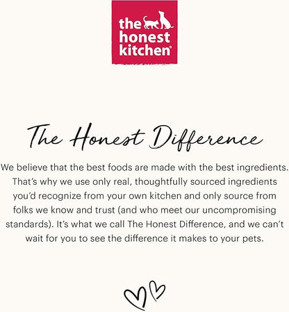 The Honest Kitchen Human Grade Dehydrated Whole Grain Dog Food – Complete Meal or Dog Food Topper – Fish 10 lb (makes 40 lbs) (Pack of 1)