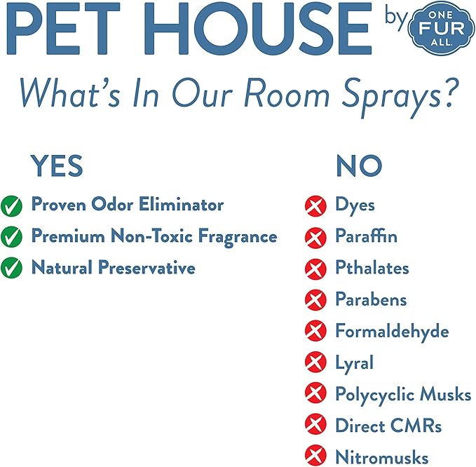 One Fur All Pet House Freshening Room Spray - Pumpkin Spice Pack of 2 - Concentrated Air Freshener - Non-Toxic & Pet-Friendly Air Freshener - Pet Odor Eliminator Room Spray