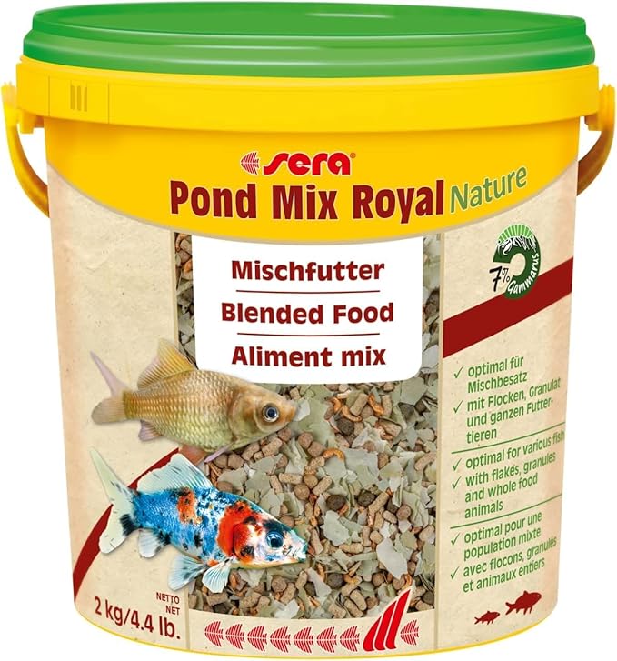 sera 7107 Pond Mix Royal 4.4 lb 10L Pet Food, One Size