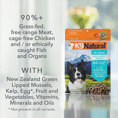 K9 Natural Grain-Free Freeze-Dried Dog Food Chicken 1.1lb