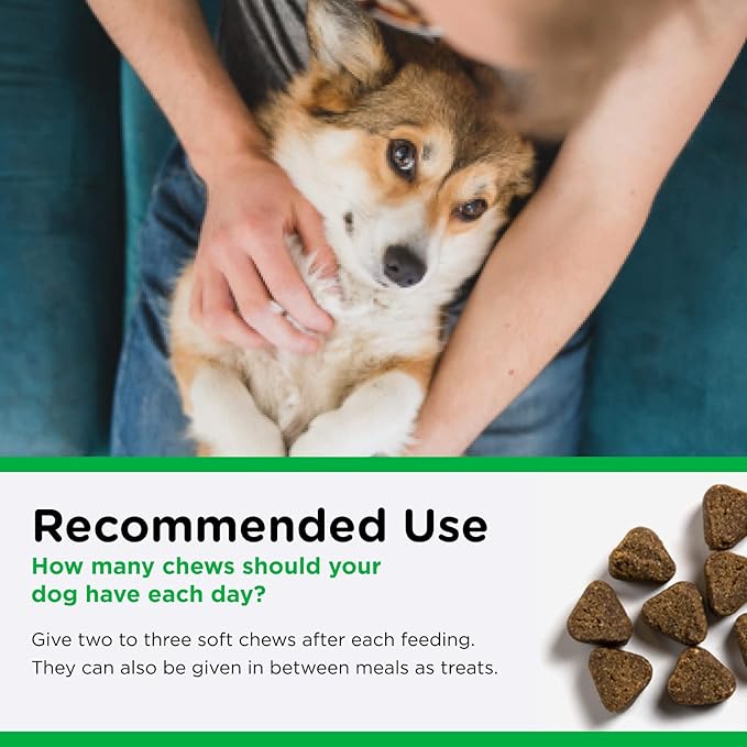 Nutri-Vet Dental Health Soft Chews for Dogs - Helps Control Plaque and Tartar Buildup - Natural Hickory Smoke Flavor - 70 Count - 6 oz