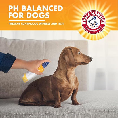 Arm & Hammer for Pets Itch Relief Spray for Dogs with Arm & Hammer Baking Soda, Chamomile and Peppermint Scent | Dog Itch Spray, Free of Sodium Lauryl Sulfate & Parabens, 8 Fl Oz - 2 Pack