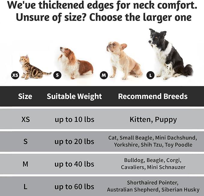 OhGeni Calming Donut Dog & Cat Bed Pillow, Washable Plush Warming Bed, Gifts for Pet Lovers, Anti-Slip Round Comfort Pet Bed, Pillow Design Fluffy Bed for Small Medium Dogs, Gray, 23 inches