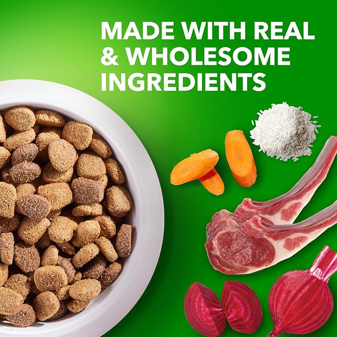 IAMS Large Breed Adult Dry Dog Food Lamb & Rice Recipe, 30 lb. Bag