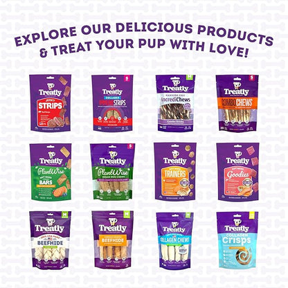USA Collagen Chips Assorted Dog Chew Treats - Natural Flavor, 14oz/1 Pack
