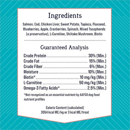 Stewart Freeze Dried Dog Treats, Chicken & Vegetable, Immunity Treats, Vitamin E, Grain Free, 8 Ounce Resealable Pouch, Made in USA