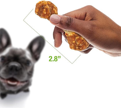 Good 'n' Fun FrankenBones with Chicken, 2 Ounce, Chews with Rawhide for Small Dogs