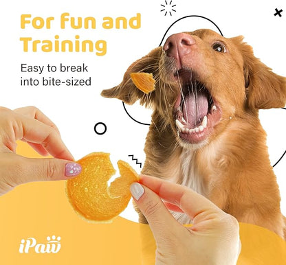 Dog Treats for Puppy Training, All Natural Human Grade Dog Treat, Hypoallergenic, Easy to Digest (Chicken Chips), 2 Packs