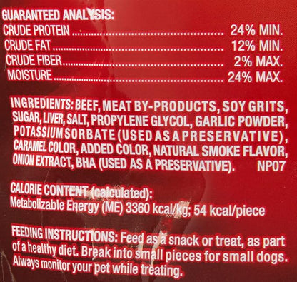 Pup-Peroni Original Beef Flavor Dog Snacks, 22.5 Ounce Bag (Pack of 4)