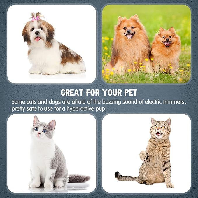 Yinkin 5-Piece Razor Comb for Dogs & Cats, Pink, Plastic & Stainless Steel, Small to Medium Dogs, 25 Extra Blades, Manual, Grooming & Trimming