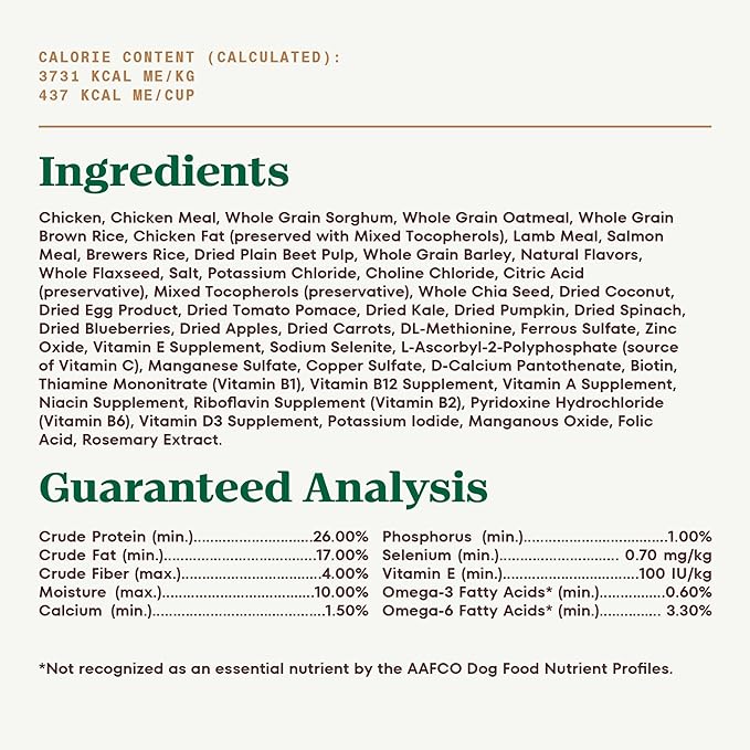 Nutro Ultra Adult Small Breed Dry Dog Food, Chicken, Lamb and Salmon Protein Trio, 3.5 lb. Bag