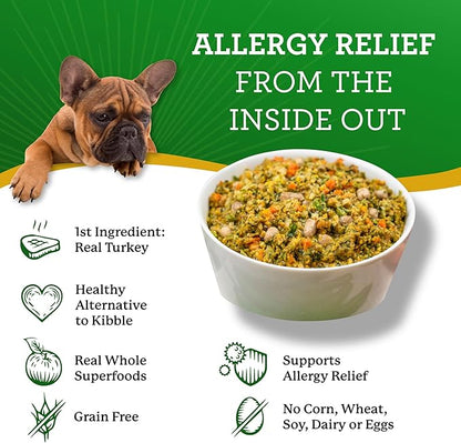 Dr. Harvey's Specialty Diet Allergy Turkey Recipe, Human Grade Dog Food for Dogs with Sensitivities and Allergies (5 Pounds)