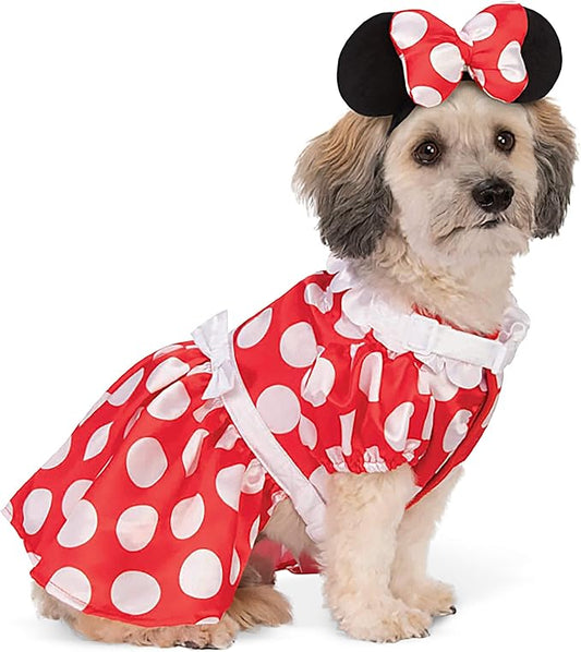 Rubie's Disney Mickey & Friends Pet Harness Costume, Minnie Mouse, X-Large