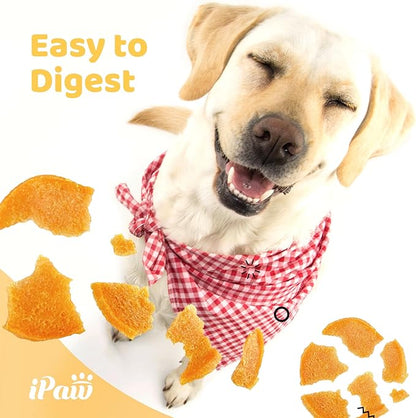 Dog Treats for Puppy Training, All Natural Human Grade Dog Treat, Hypoallergenic, Easy to Digest (Chicken Chips), 2 Packs
