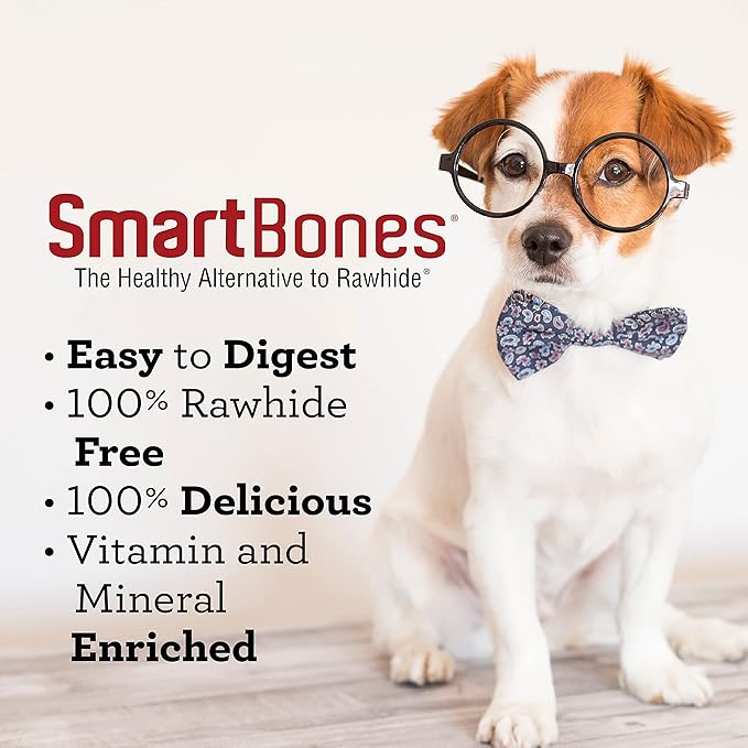 SmartBones Real Sirloin Mini Chews, 30 Count (Pack of 1)