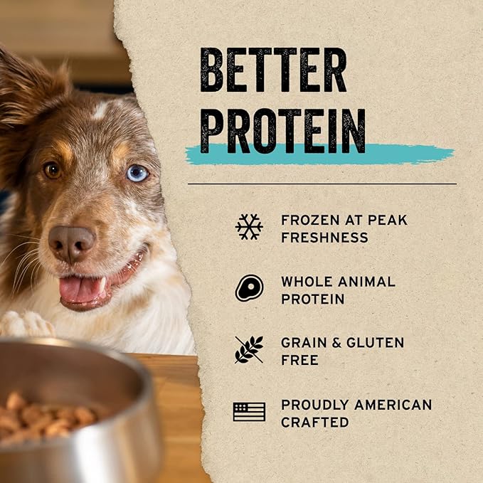 Vital Essentials Freeze Dried Raw Dog Food, Duck Mini Nibs Entree, 5.5 oz