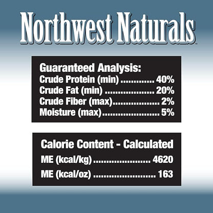 Northwest Naturals Raw Rewards Freeze-Dried Whitefish Treats for Dogs and Cats - Bite-Sized Pieces - Healthy, 1 Ingredient, Human Grade Pet Food, All Natural - 2.5 Oz (Pack of 3)