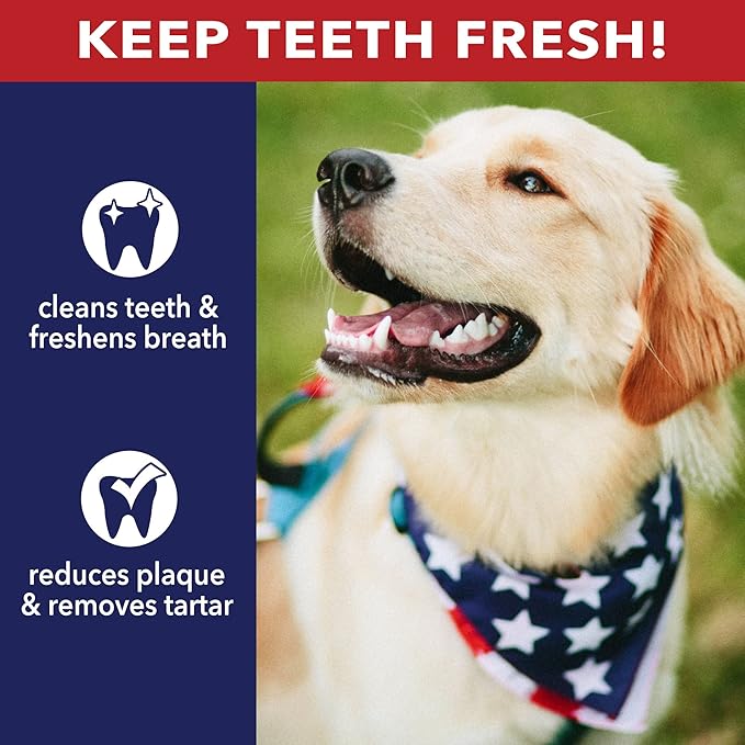 Pet Factory American Beefhide 7" Rolls Dog Chew Treats - Natural Flavor, 4 Count/1 Pack