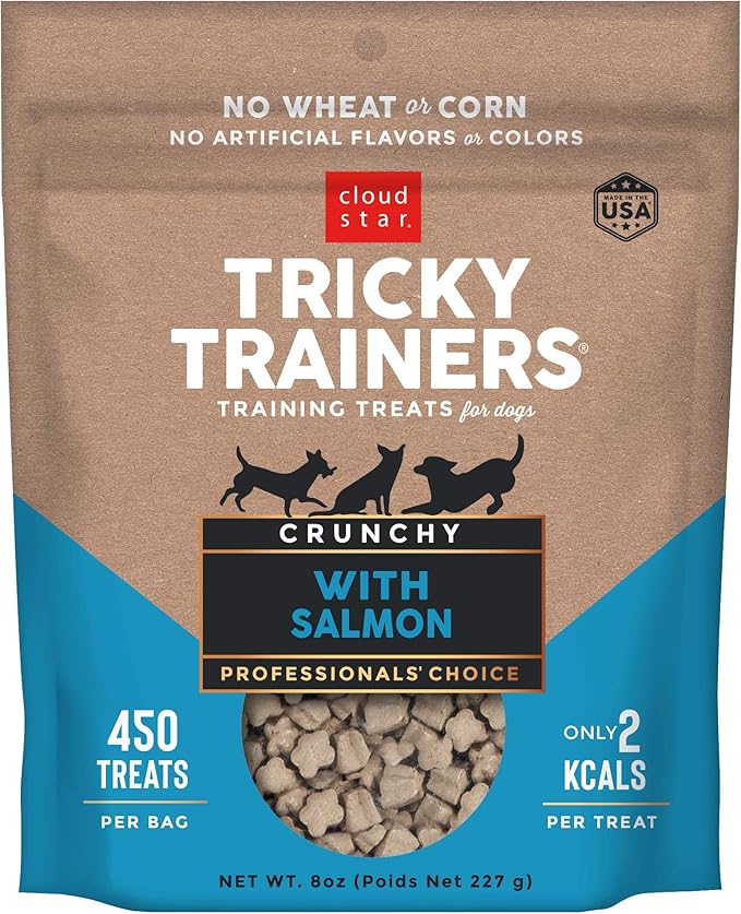Cloud Star Crunchy Tricky Trainers, Salmon, 8-Ounce (Pack Of 4)