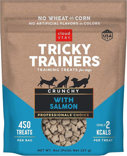 Cloud Star Crunchy Tricky Trainers, Salmon, 8-Ounce (Pack Of 4)