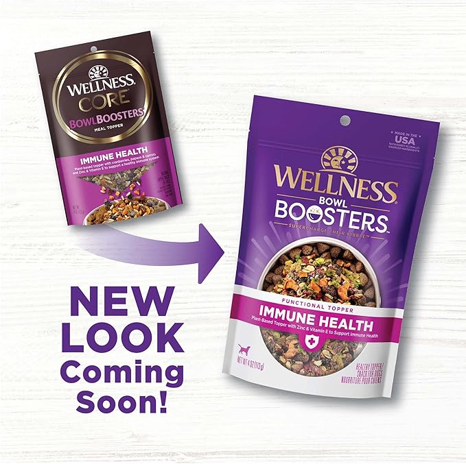 Wellness CORE Bowl Boosters, Functional Meal Topper for Immunity, Plant Based, 4 Ounce Bag