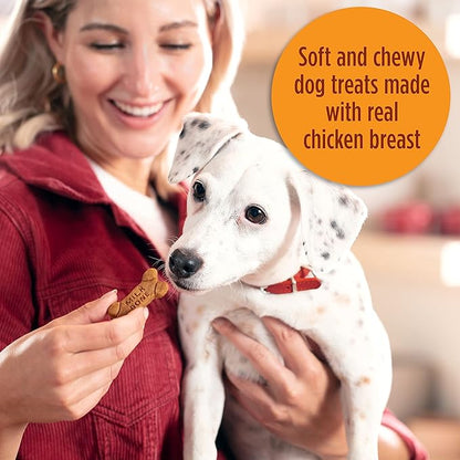 Milk-Bone Soft & Chewy Dog Treats, Chicken Recipe With Chicken Breast, 25 Ounce Container