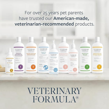 Veterinary Formula Clinical Care Hot Spot & Itch Relief Medicated Spray, 8oz – Easy to Use Spray for Dogs & Cats – Helps Alleviate Sensitive Skin, Scratching, and Licking of Coat (1 Pack)