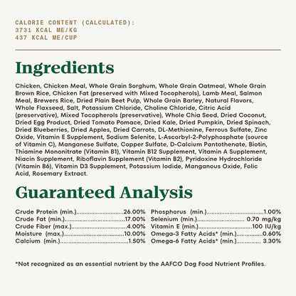 Nutro Ultra Adult Small Breed Dry Dog Food, Chicken, Lamb and Salmon Protein Trio, 8 lb. Bag