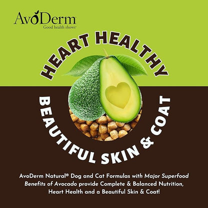 AvoDerm Natural Grain Free Chicken and Vegetables Recipe All Life Stages Dry Dog Food 24 lb (Pack of 1)