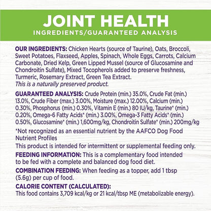 Wellness CORE Bowl Boosters Joint Health Dog Food Topper, 4 Ounce Bag (Pack of 2)