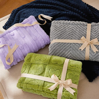 Bedsure Dog Blanket for Small Dogs Washable - Soft Fluffy Puppy Blanket with Premium 300GSM Coral Fleece, Cozy Calming Cat Blankets for Indoor Cats, Fuzzy Pet Blanket for Kitten Doggy, Green, 25x35IN