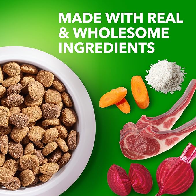 Iams Large Breed Adult Dry Dog Food Lamb & Rice Recipe, 40 lb. Bag