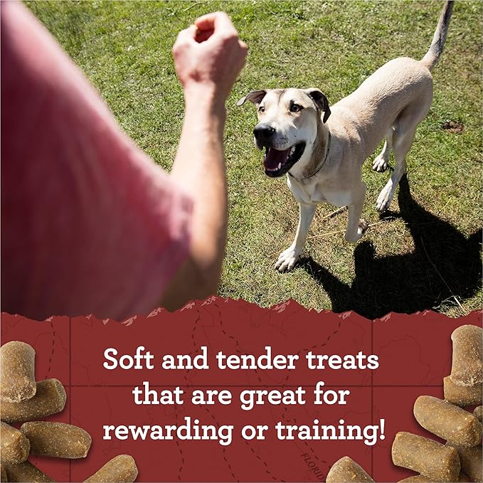 Zuke’s Lil’ Links Dog Treats for Dogs of All Sizes, Snacking Sausage Treats for Dogs, Pet Treats made with Real Pork & Apple, 6 oz. Resealable Pouch - 6 oz. Bag