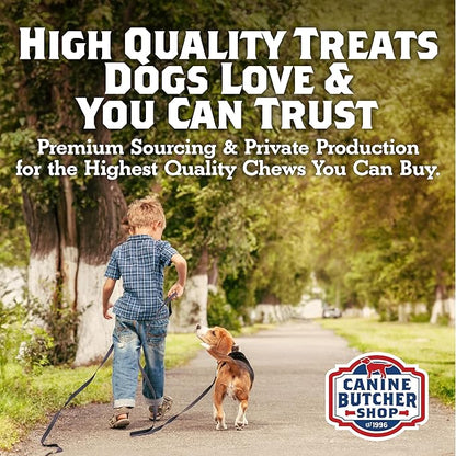 Turkey Tendons for Dogs Made in USA, Raised in USA, All-Natural Dog Chews for Small Dogs, Dog Snack for Large Dogs, Single-Ingredient Treat, Healthy No Hide Dog Chews (3 oz)
