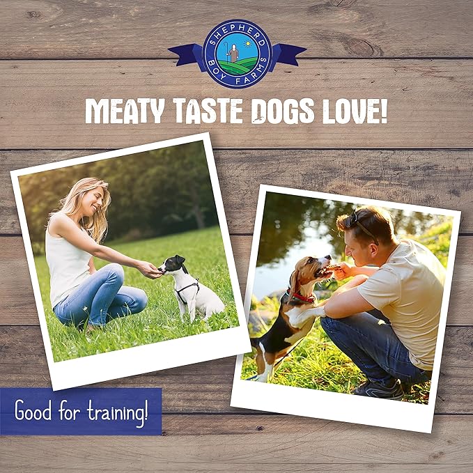 Freeze Dried Dog and Cat Treats, Beef Heart, All Natural Single Ingredient Freeze-Dried Dog Treat & Dog Snacks, Made in USA, High Protein, Essential Nutrition of Raw Dog Food, 3oz